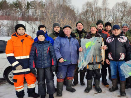 В Нижнеураспугинском сельском поселении прошли соревнования по рыбной ловле