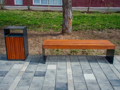 В Нижнекамске установят 58 новых скамеек