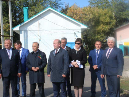 В селе Алешкин-Саплык Дрожжановского района открылось обновленное здание сельсовета и исполкома