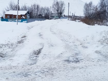 Очистка улиц от снега