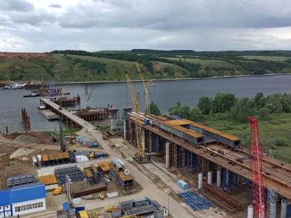 Мост в обход Челнов и Нижнекамска продолжают строить