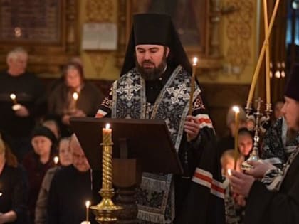 Завершающая часть канона Андрея Критского в четверг первой недели Великого Поста