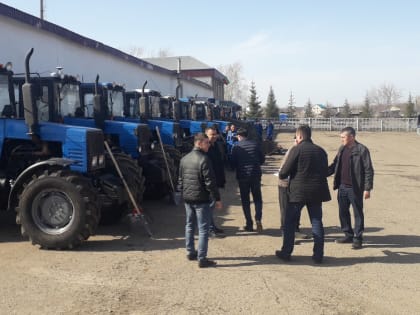 Конкурс по готовности к весенне-полевым работам в Лениногорске