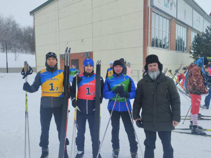 Команда Бугульминского мухтасибата приняла участие в республиканских соревнованиях по лыжным гонкам