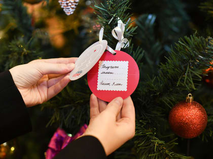 Акцию «Елка желаний» продлили в Казани до 30 января