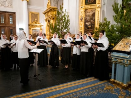 В Казанском соборе состоялся рождественский концерт архиерейского хора