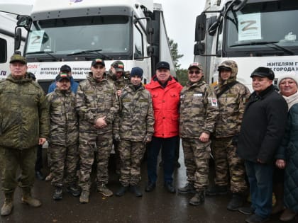 Рустам Гатин с командой поваров отправился в Лисичанск