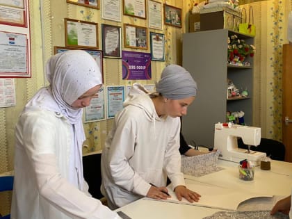 В подростковом клубе «Ажаган» Новошешминского района запустили швейную мастерскую