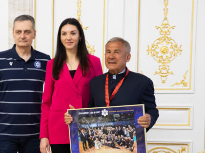 Рустам Минниханов на встрече с «Динамо-Ак Барс»: Благодаря вашим победам и достижениям волейбол в Татарстане развивается стремительными темпами