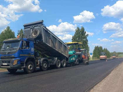 В Татарстане по нацпроекту выполняется ремонт автодороги Набережные Челны - Сарманово