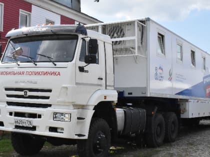 Поликлиника на колесах приехала в Буинский район