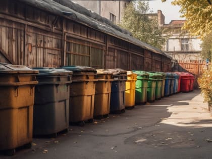 «Устроили катастрофу»: в казанском дворе почти месяц не вывозят мусор