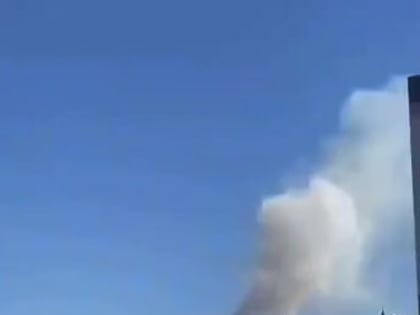 Казанцы сообщают в соцсетях о возгорании в районе поселка Усады