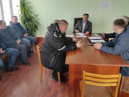 Встреча с трудовым коллективом АО «Востокзернопродукт» в н.п. Куралово