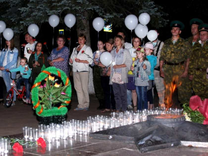 Лениногорск присоединился к Всероссийской патриотической акции «Свеча памяти»