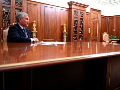 Володин сообщил Путину о введении Западом свыше 16 тыс. санкций против России