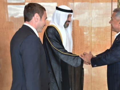 Президент Татарстана встретился с председателем Главного управления по исламским делам и пожертвованиям ОАЭ