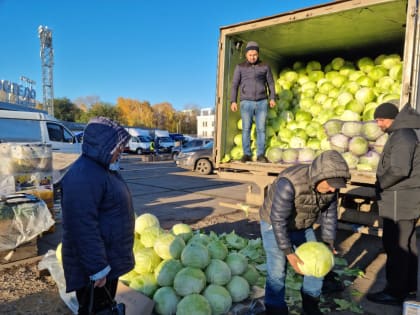 Челнинцы активно покупают продукты на ярмарках выходного дня