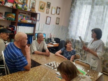 В Нурлатском доме-интернате для пожилых обсудили возрастные особенности сердечно-сосудистой системы