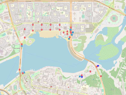 Во время проведения забега «Ночная Казань» в столице РТ ограничат движение транспорта