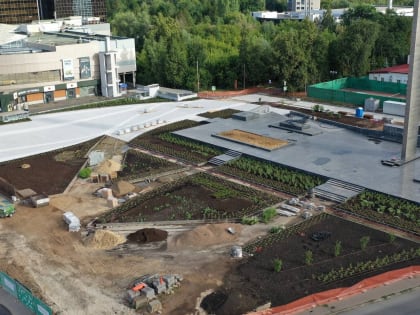 Как изменилась входная группа в парк Горького — фото