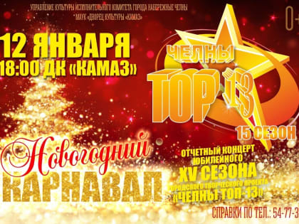 Жители города могут стать участниками проекта «Челны-ТОП-13»