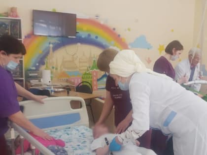 Ежегодная диспансеризация детей в «Верхне-Отарском детском доме-интернате»