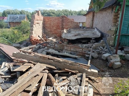 В Татарстане при демонтаже здания рухнувшая плита убила рабочего