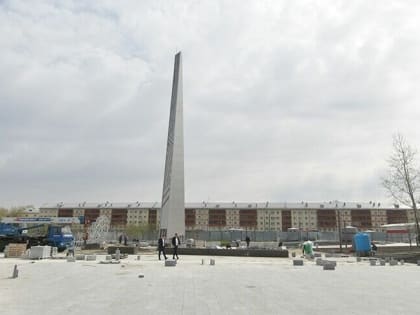 Стелу «Казань — город трудовой доблести» откроют 9 мая