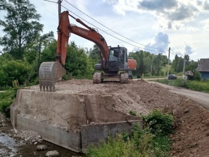 Ремонт моста в селе Мичанбаш