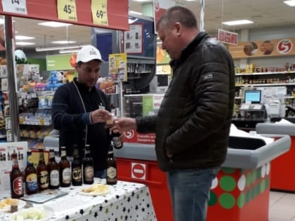 Специалистами Госалкогольинспекции проведена работа по популяризации продукции производства Республики Татарстан в Агрызском районе