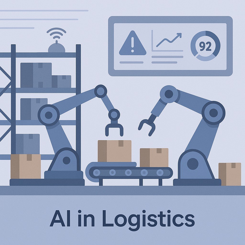 AI optimizing inventory and supply chain
