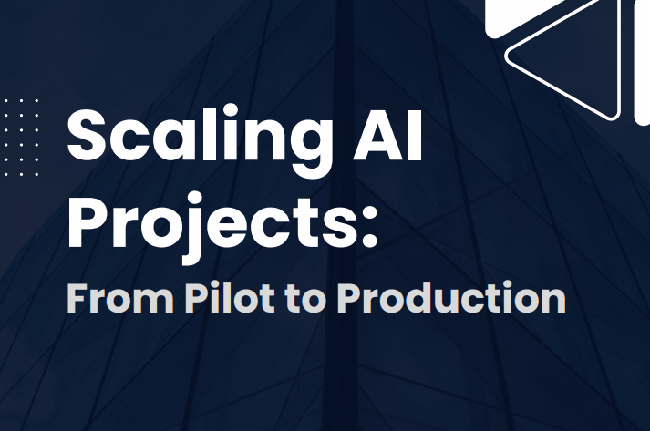eBook Cover: Scaling AI Projects from Pilot to Production