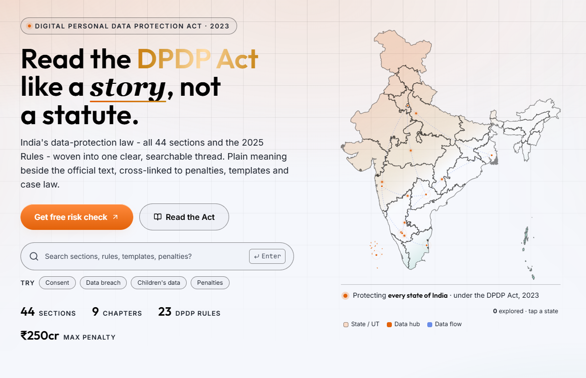 TrustStack™: India's DPDP Act & Privacy Governance Engine