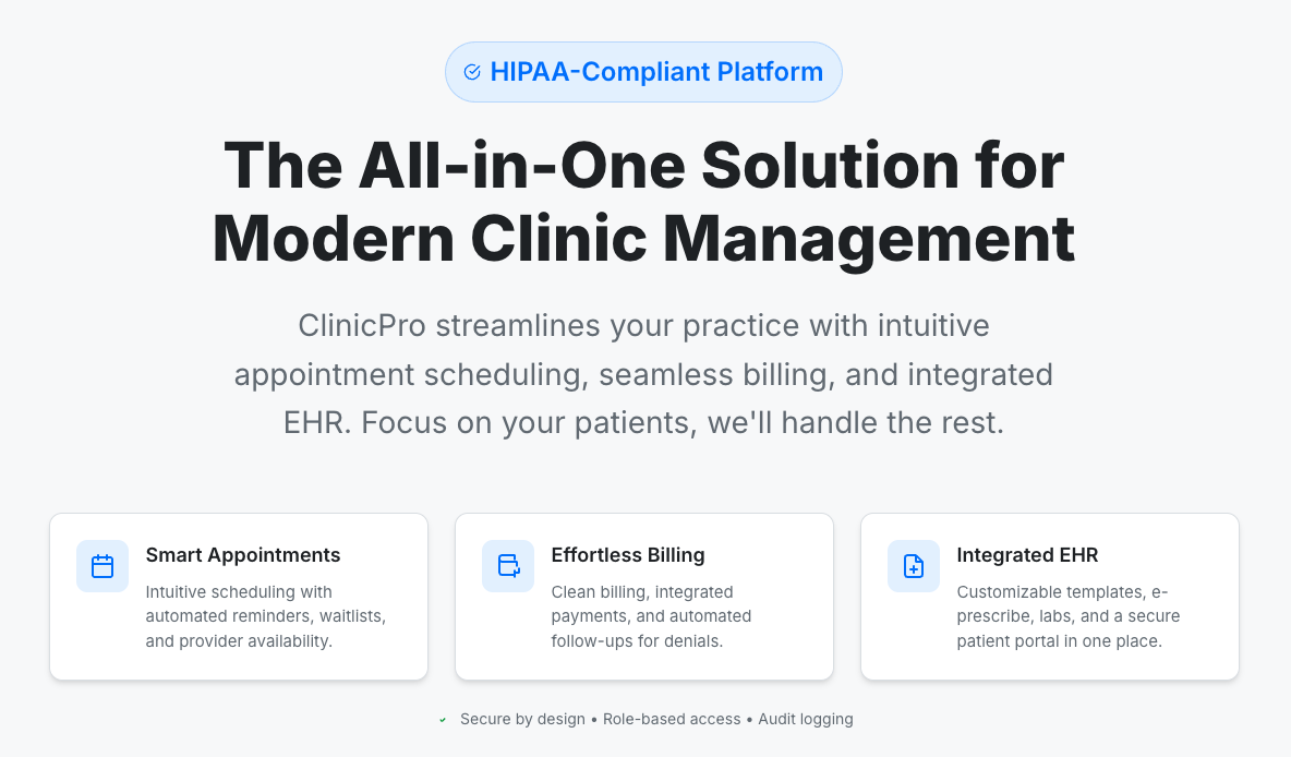ClinicPro - Multiple Clinic Management System with Odontograms & AI Analysis - SaaS & Multi Tenancy - 3
