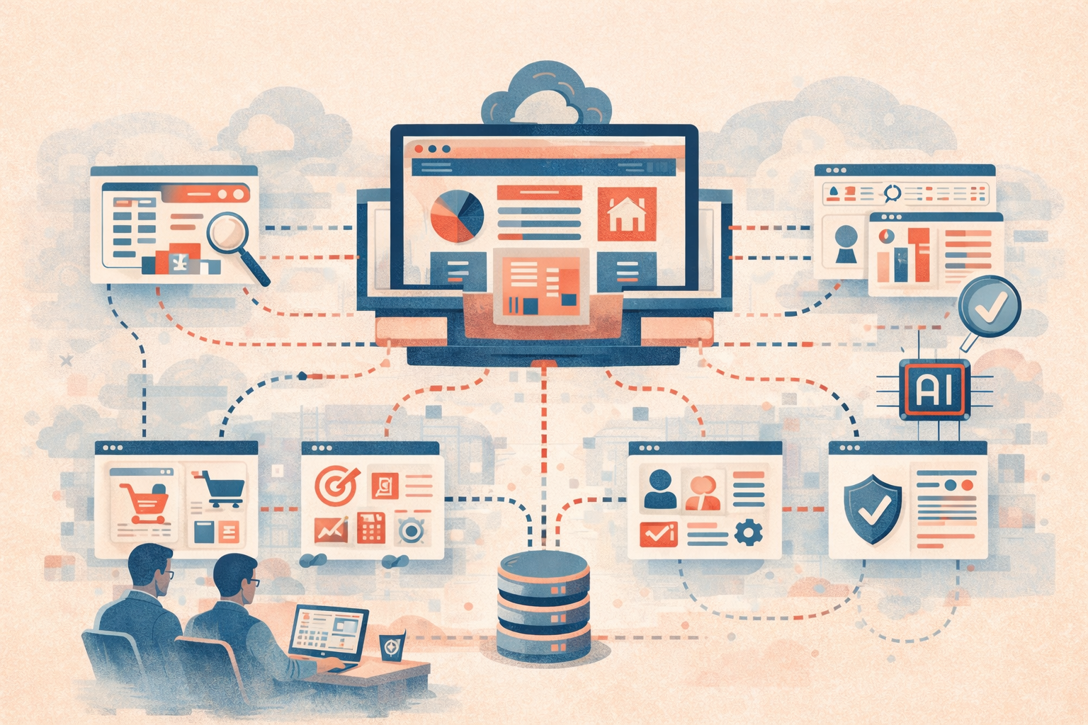 Portail d'entreprise intelligent — Le Poisson Barbu