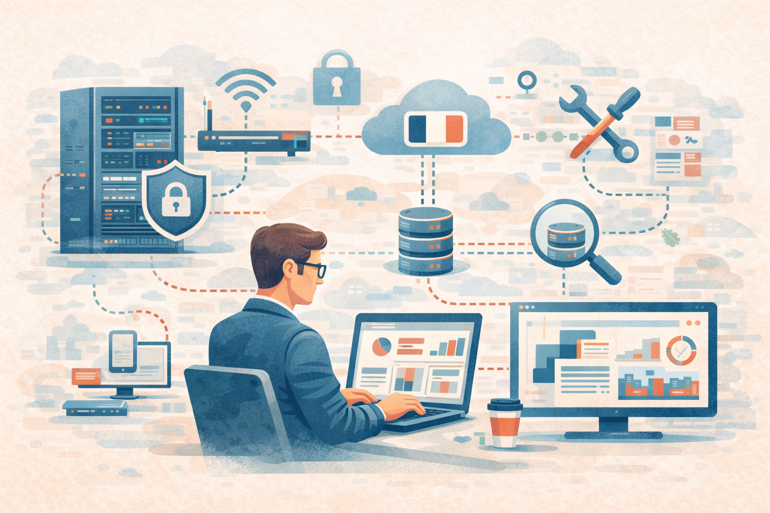 Infogérance — Le Poisson Barbu