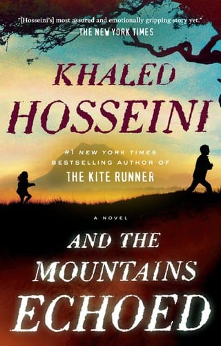 And the Mountains Echoed cover