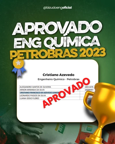 Cristiano Azevedo — Aprovado Petrobras
