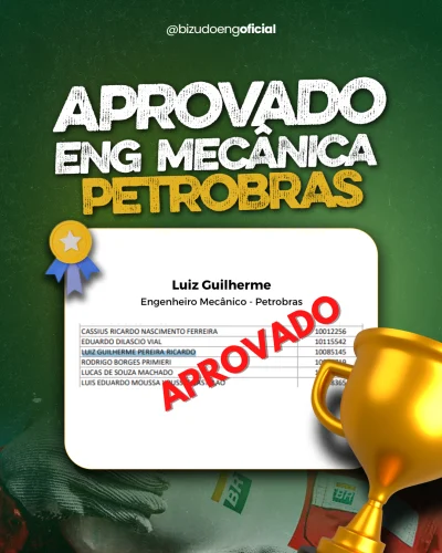 Luiz Guilherme — Aprovado Petrobras
