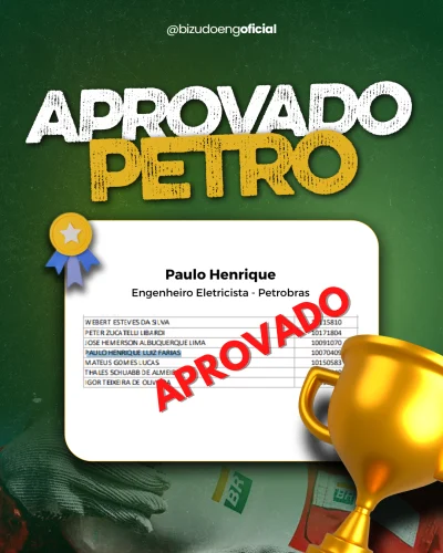 Paulo Henrique — Aprovado Petrobras
