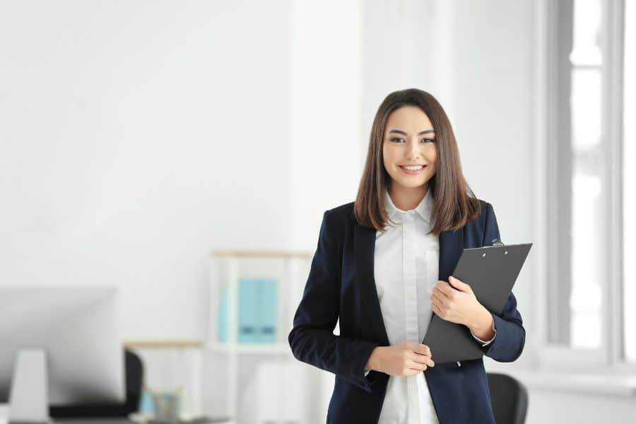 student studying after receiving law bursary