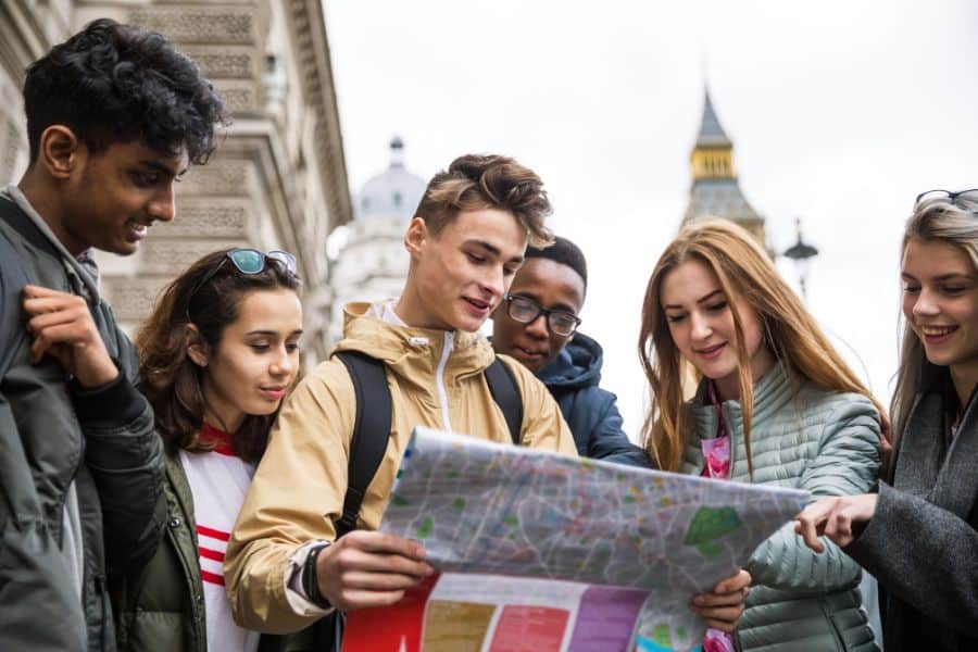south african students travelling without a visa