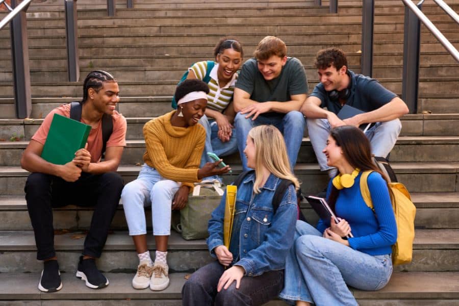 students attending university after getting 2027 cao application approved