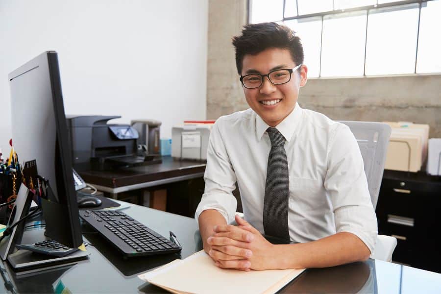 law student studying with the help of law bursaries