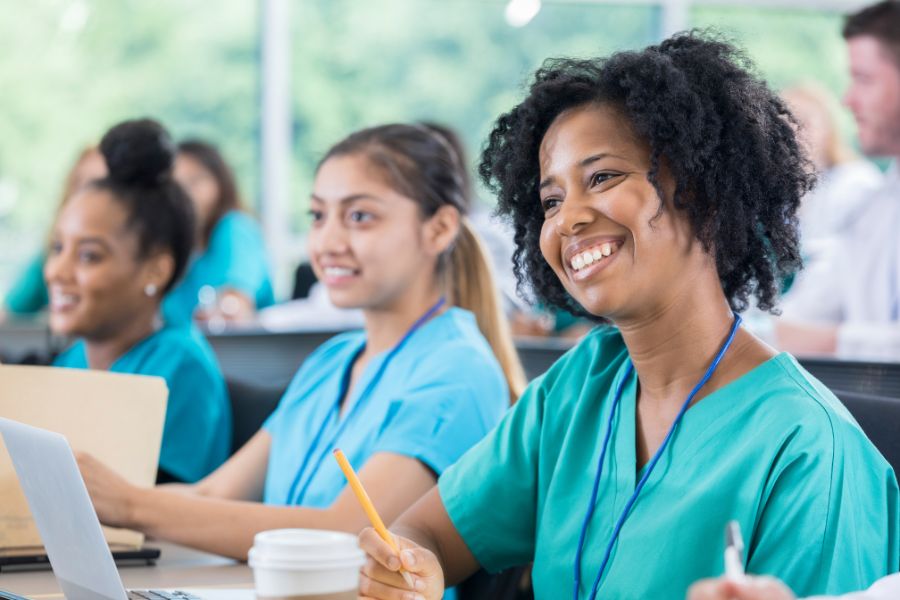 students attending nursing colleges in pretoria