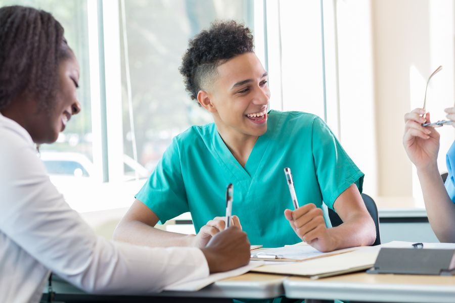 student studying nursing in polokwane