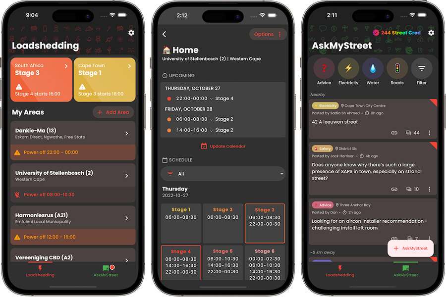 EskomSePush App Screen