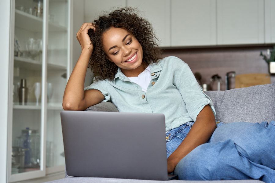 student taking psychometric test with fundimatch