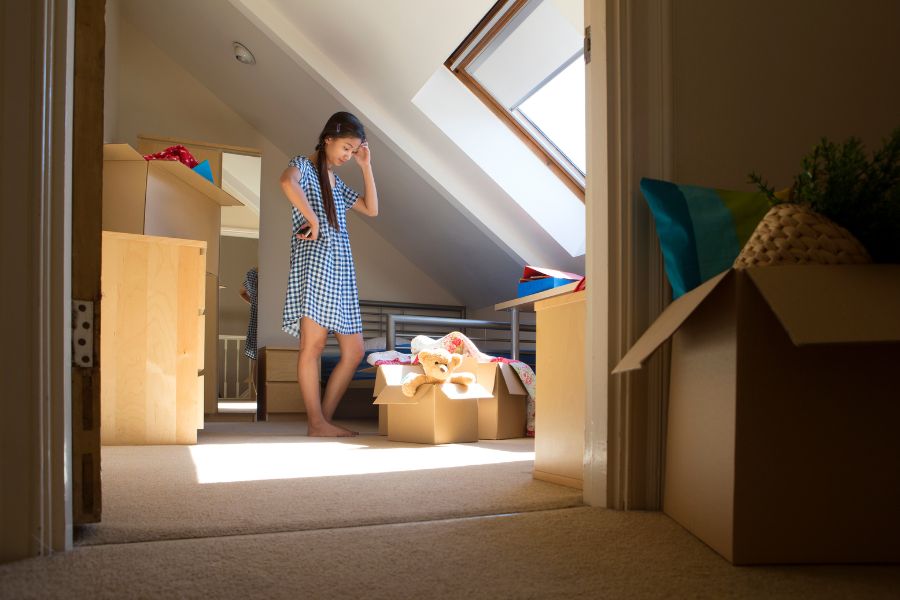student moving into student accommodation in durban